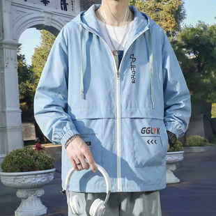 冰丝防晒衣男款夏季青少年防晒服男2026新款痞帅男士外套薄款夹克