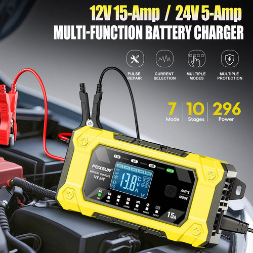 12V/24VCarBatteryCharger
