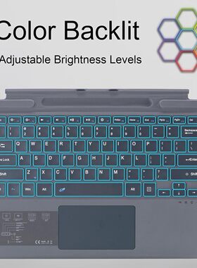 适用微软Surface Pro 11/10/8/9 Bluetooth Keyboard蓝牙键盘磁吸