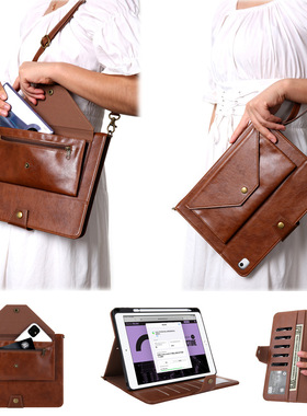 适用苹果iPad 10.2 2020/2019 case wallet bag iPad 7 8 cover套