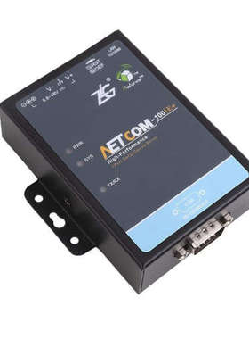 周立功 致远电子 高性能 工业级 串口服务器 netcom-100IE+