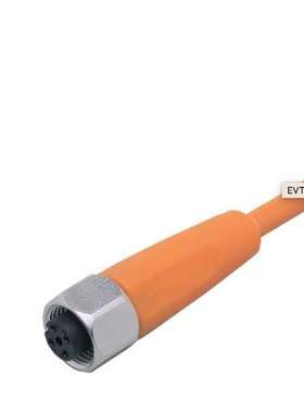 IFM易福门带插座连接电缆 EVT001 ADOGH040VAS0005E04 PVC5米4芯