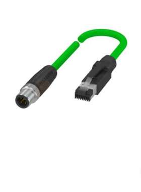 巴鲁夫双头线缆BCC0L08 BCC M414-E834-8G-668-PS54N2-003