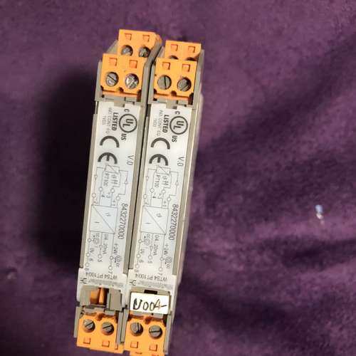 原装魏德米勒模拟 信号隔离器8432270000 WTS4 PT100/4 843227