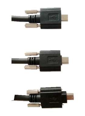 工业相机USB3.0带螺丝A公转MicroB数据线Cable大恒大华海康basler