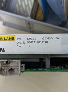供应百格拉Bergerlahr 驱动板 D902.00