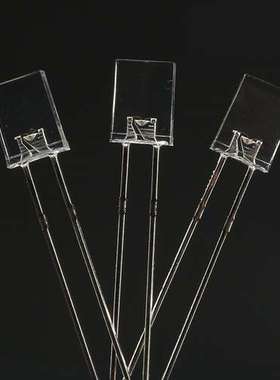 2*5*7MM方形LED白发白红翠绿蓝黄色红发红绿发绿发光二极管灯长脚