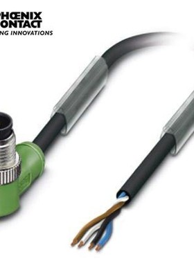 菲尼克斯传感器/执行器电缆SAC-4P-M12MR/50-PUR-1668182