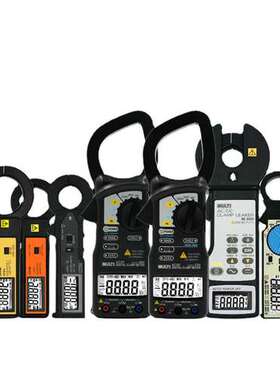日本万用MULTI高精度大钳口泄漏钳形表MCL800D便携钳型电流表M140