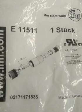 IFM易福门传感器插头E11511 IFS243 IIS227 IFS286 IB0004 IGS240