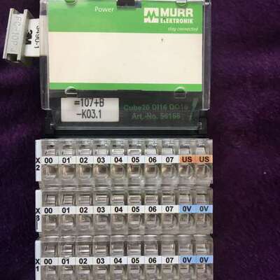 现货MURR穆尔 56168 总线模块数字输入出