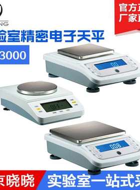 上海越平 YP3000 实验室精密电子天平 百分之一天平10mg