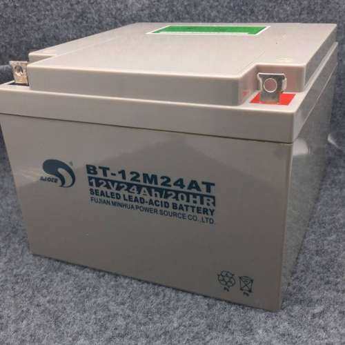 BT-12M24AT 12V24Ah 全新原厂赛特蓄电池松江/海湾主机电池 保1年