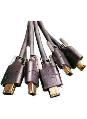 IEEE1394A数据线 6P对6P工业相机连接线1394火线firewir