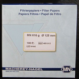 土壤检测用德国产无磷滤纸MACHEREY NAGEL中速无磷滤纸