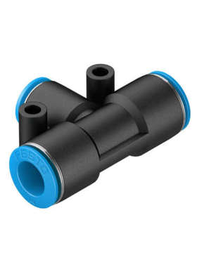 FESTO费斯托空压机气管快插接头QST-10-8不锈钢气动快速接头 工程