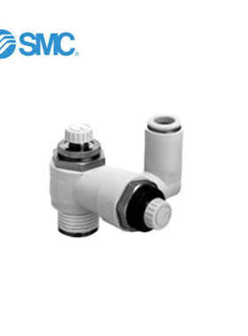 SMC ASD 系列 双向速度控制阀 带快换接头 ASD230F-M5-06