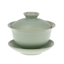 天天特价正品开片三才天青盖碗茶碗1