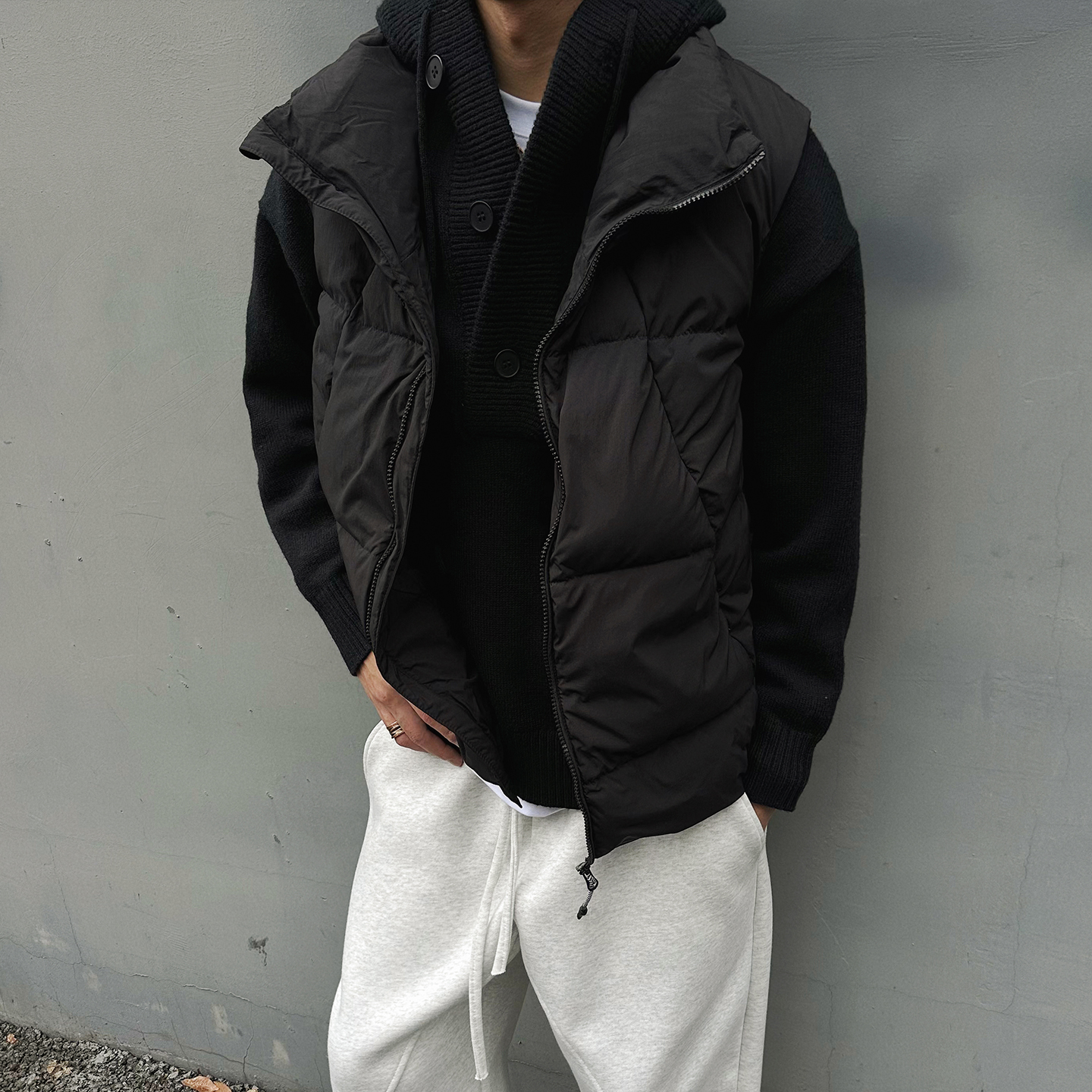 立体蓬松90白鸭绒轻量化羽绒马甲