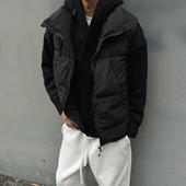 冬季 UNAPS 立体蓬松90白鸭绒轻量化羽绒马甲男女外穿保暖背心