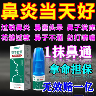 鼻炎片德众德众康片片清热解毒宣肺通窍急慢性过敏性海盐水喷雾剂