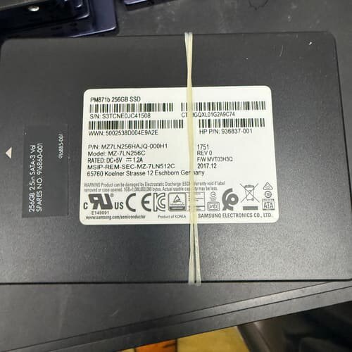 议价原装正品拆机三星PM871b 256G企业级固态硬盘
