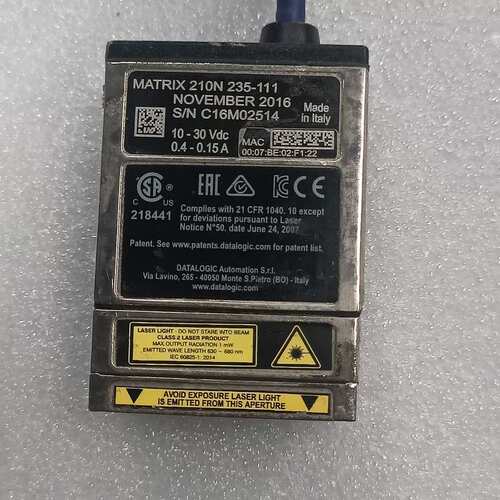 Datalogic得利捷MATRI 210N 235-11资询