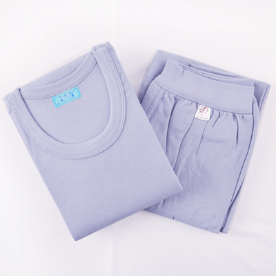 中老年人圆领薄款秋裤打底保暖