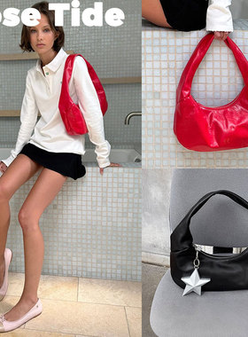 Rose Tide买手店正品Urban Sophistication火柴人单肩手提腋下包