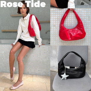 Rose Tide买手店正品Urban Sophistication火柴人单肩手提腋下包