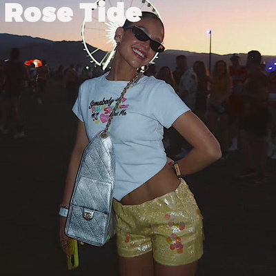 正品Guizio字母印花短款T恤短袖