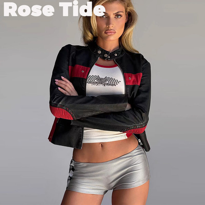 正品现货Iamgia皮衣短夹克外套