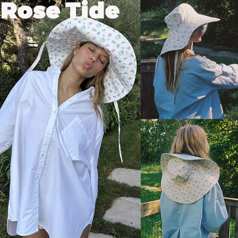Rose Tide买手店Djerf Avenue渔夫帽莓果印花帽子遮阳帽太阳帽