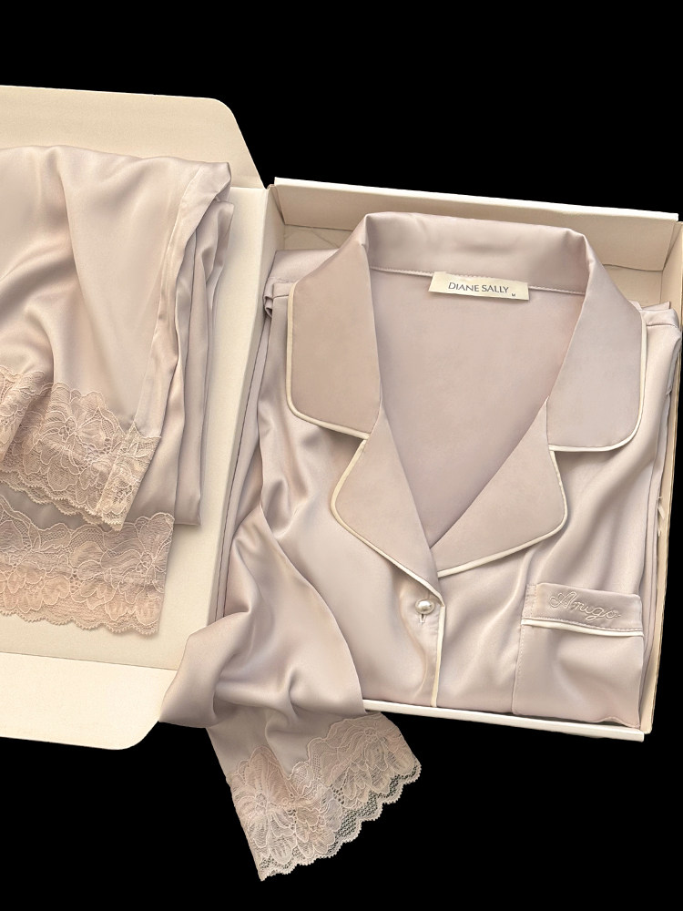 Coy Kiss真丝睡衣女款2026新款春高级感送闺蜜生日礼物实用礼盒装