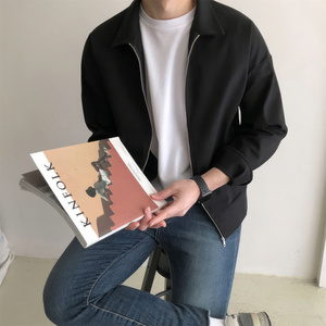 2025秋款夹克外套男复古宽松休闲百搭开衫上衣JK20-P78