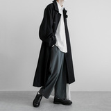 黑色重磅短袖男款夏季美式小领口正肩t恤cleanfit内搭三本针半袖，男装西裤，星座1017-1