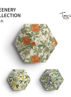 Tegrino可定制 BO Shape音响面罩 植物 丁香柠檬繁花 Beosound