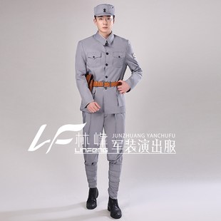 八路新款装演出服国庆军装新四军红军歌革命表演大合唱18-25周岁