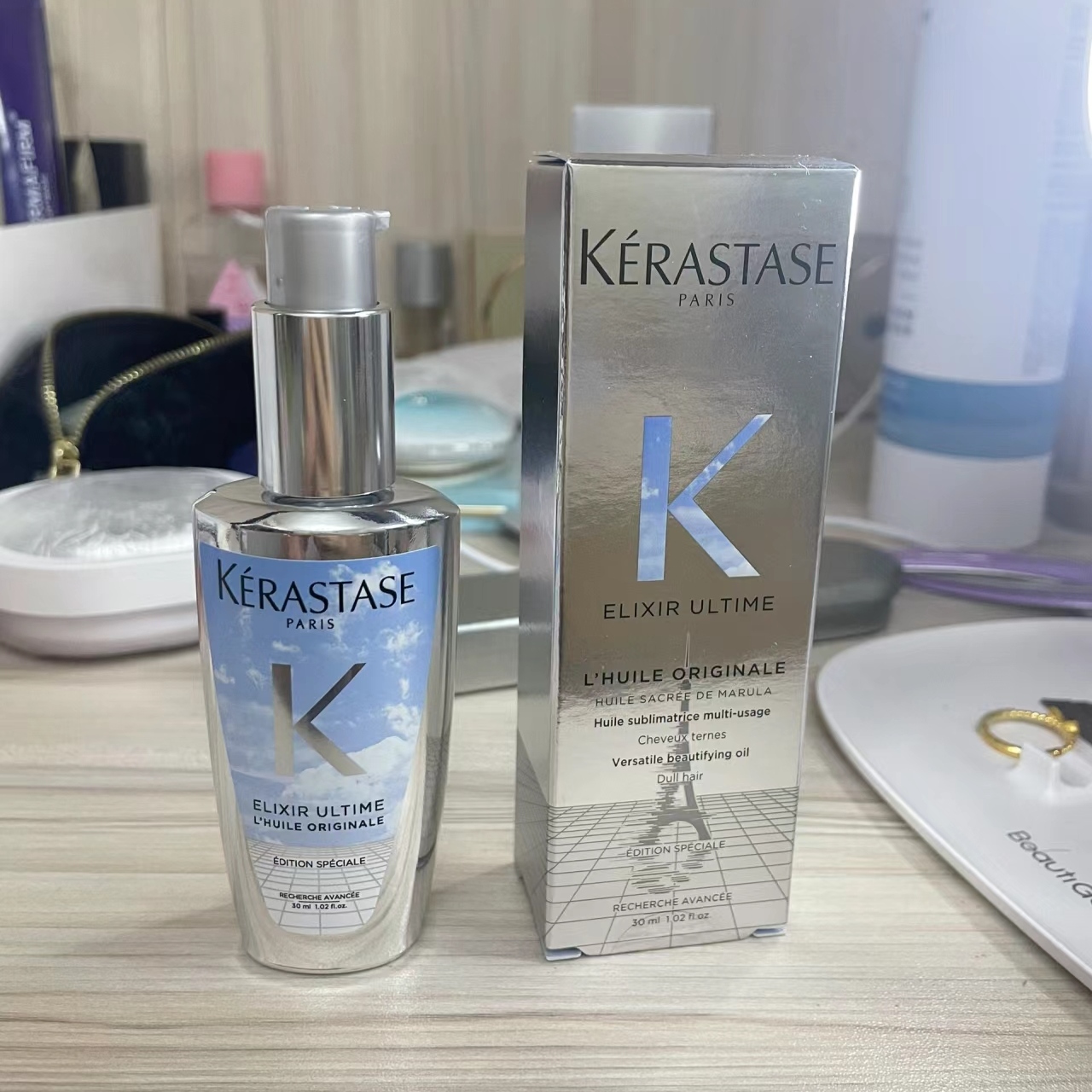 黑钻护发精油卡诗护发