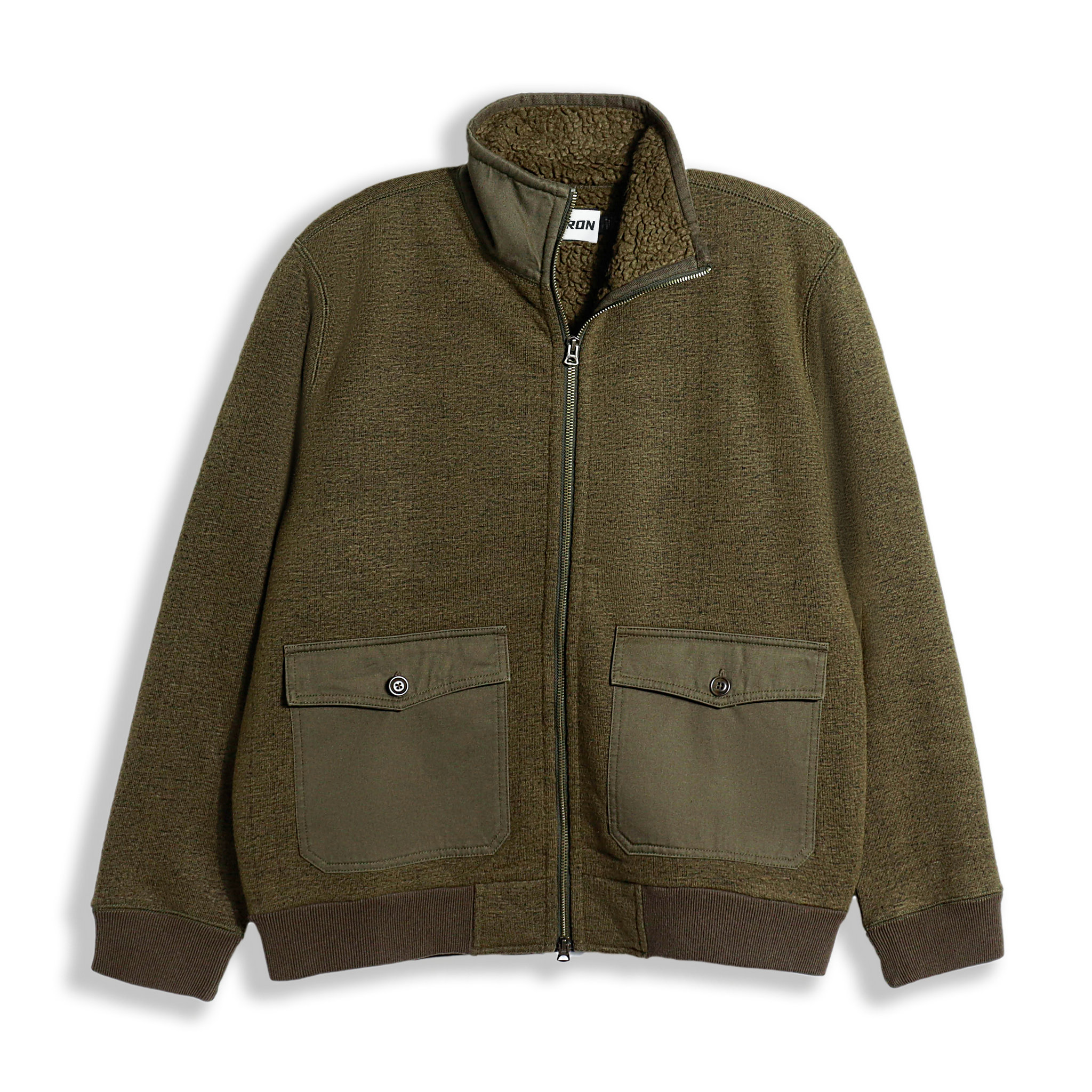 t羊毛混纺厚款毛毛立领外套