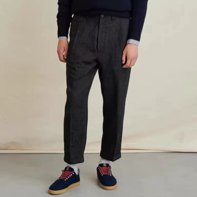 小众高端人字纹意大利羊毛