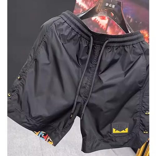 小恶魔设计感欧货短裤休闲短裤