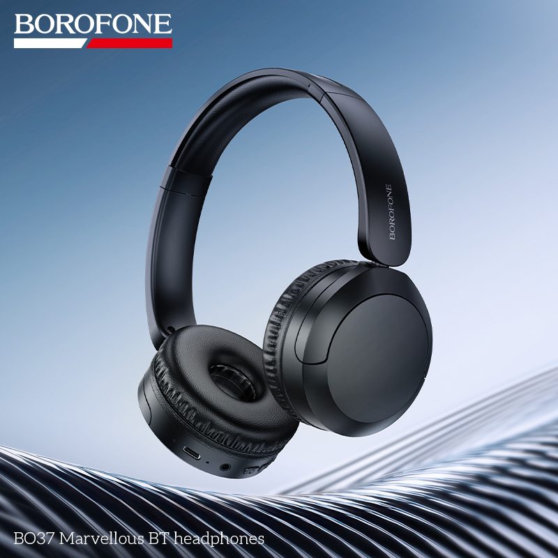 BOROFONE 妙享系列BO37蓝牙头戴式耳机运动音乐长续航高音质无线