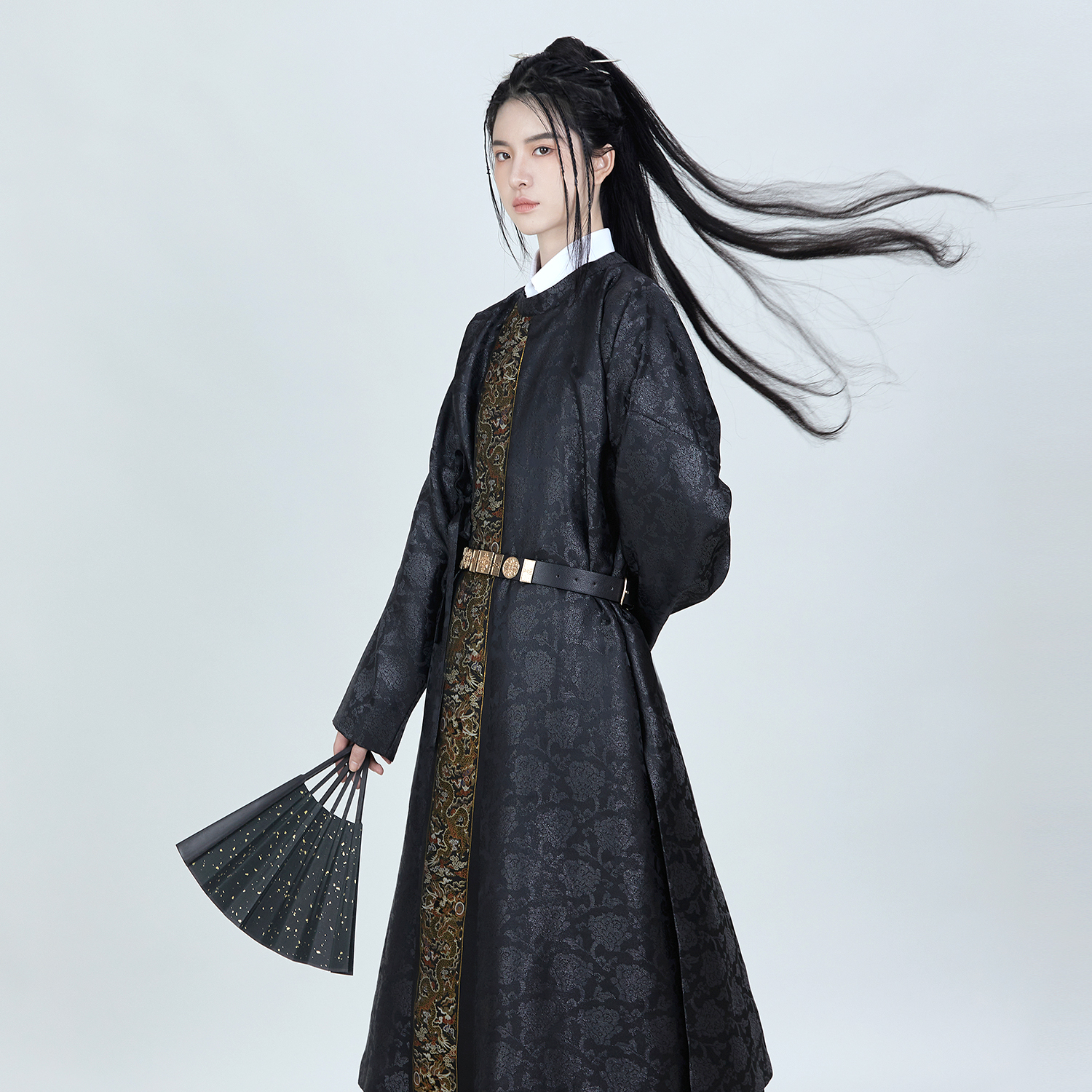 祥龙戏珠织造司原创汉服圆领