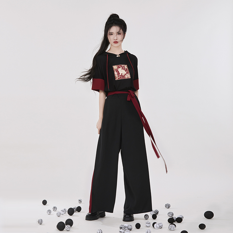 织造司原创亲子装汉服望月兔