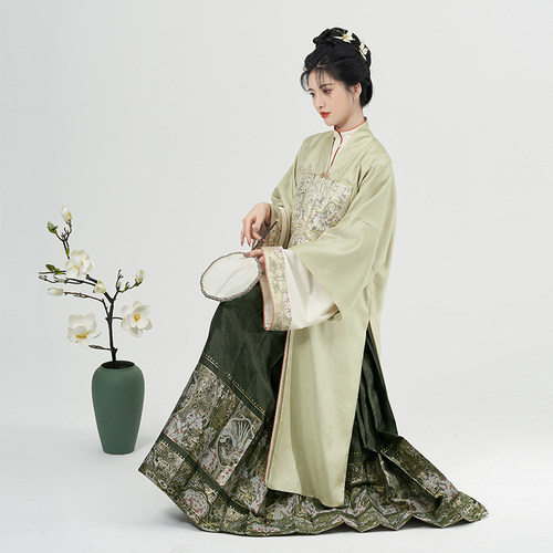 织造司原创明制汉服西池马面裙