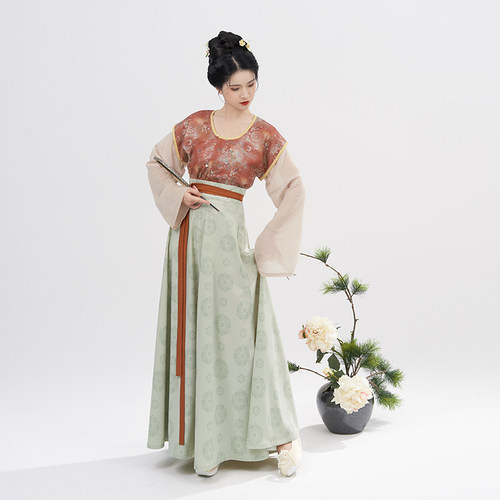 织造司原创唐制汉服碧城