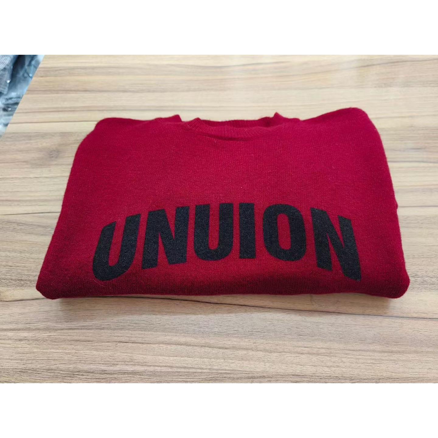 韩系秋冬新年可爱红色宽松大版慵懒风针织衫毛衣新款甜美中长款女