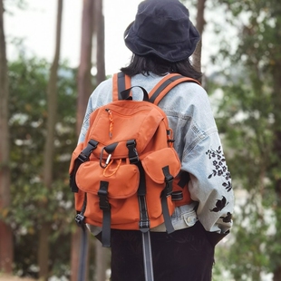 户外运动大容量旅行轻便登山电脑背包男书包 双肩包女2024新款 工装