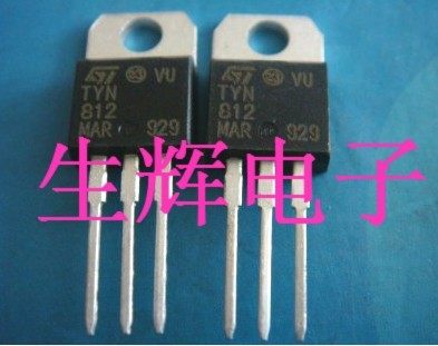 全新进口单向可控硅 tyn812trg 晶闸管 直插to-220封装 质量保证